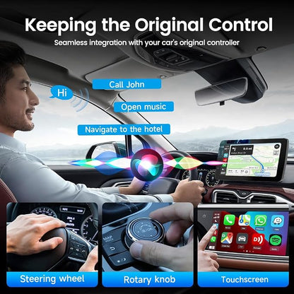 Carlinkit Wireless CarPlay Adapter MINI SE for iPhone, Convert OEM Wired to Wireless CarPlay 2026 Dongle Plug & Play Auto Connect Fast Easy Use for Cars from 2016
