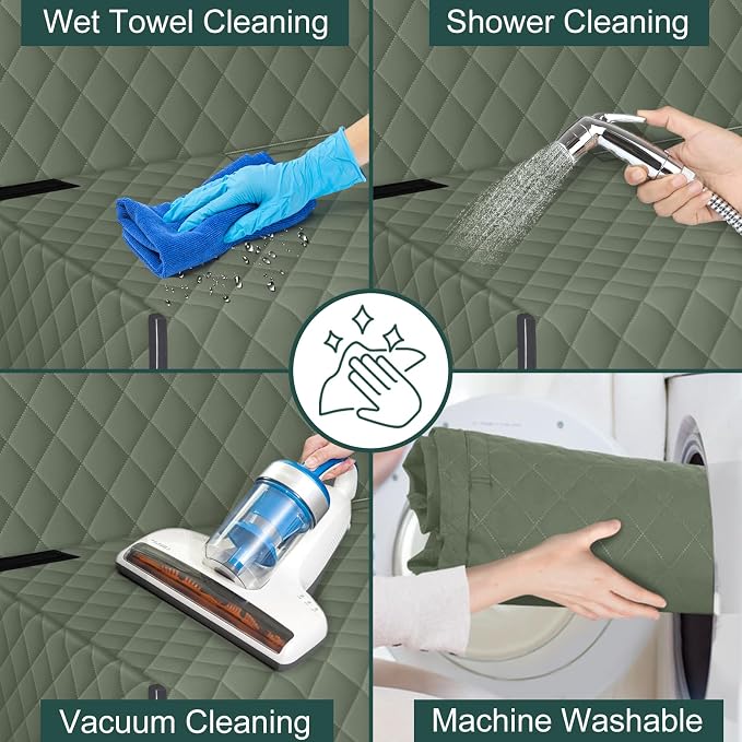 NECKORY Backseat Cover for Dogs, Waterproof and Non-Slip Pet Bench Seat Covers, Car Seat Protector for Back Seat, Universal Size Rear Car Seat Cover Fits Cars, Trucks and SUVs, L-Army Green&Grey