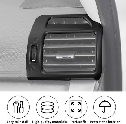 JWWY Interior Trim Kit Auto Interior Dress-Up Kit Decor Set Center Console Gear Shift Dashboard Panel Cover Trim for 2010-2019 Toyota 4runner Interior Accessories, ABS Matte Black 28pcs