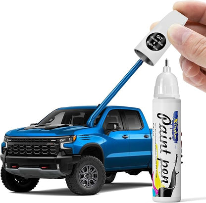 GLT/WA327E Glacier Blue/Bright Blue Touch Up Paint Compatible with Chevrolet, DIY Car Paint Scratch Repair, Automotive Paints, Quick & Easy Fix Scratch Repair for Silverado/Colorado/Fleet