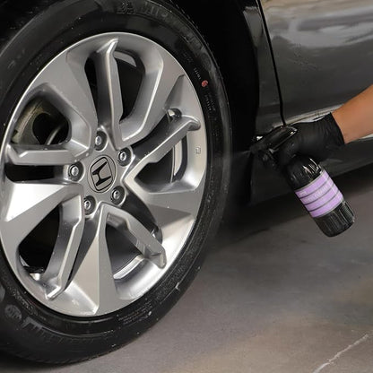 SPTA Wheel & Tire Cleaner, 16oz 500ml Rim Cleaner Spray Brake Dust, Iron Remover, All in One Tire & Wheel Car Wash Wheel Well Cleaning Spray for Car Detailing,Safe On Most Rim Finishes -CL007