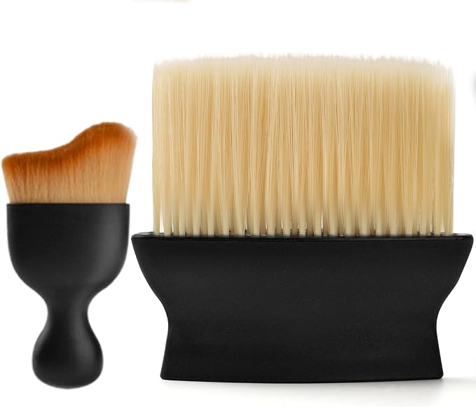 2PCS Car Detailing Brush, Automotive Interior Dusting Brush, Soft Car Interior Cleaning Tool for Dashboard Interior, Leather, Keyboard, Scratch-Free