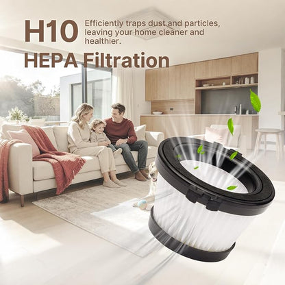 Shop-Vac S4 20V Handheld Vacuum Cordless with Brushless Motor, Rotatable Nozzle, Dual-Speed Powerful 16000 Pa Suction Portable Vacuum for Home & Pet Hair, Wall-Mounted, LED Light, Champagne Gold