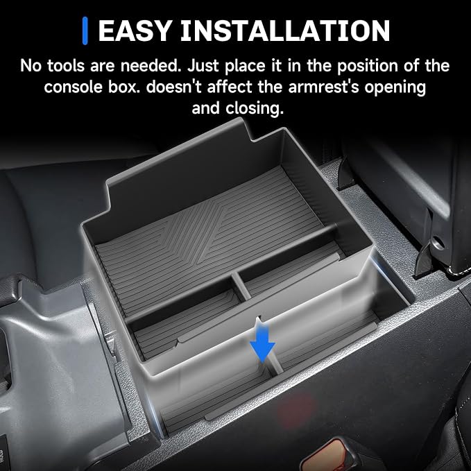SXCY for 2026 Nissan Sentra Center Console Organizer Tray for 2026 Nissan Sentra Accessories Center Console Tray 2026 Sentra Armrest Console Organizer Tray