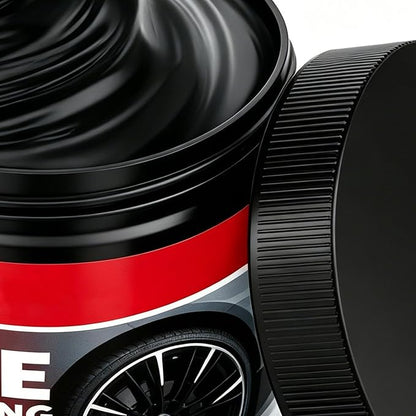 Tire Coating Paste, with Long Lasting UV Protection, 100 G, Tire Restorer, Shine Enhancer, Protective Formula, for Vehicle Truck Outdoor Detailing