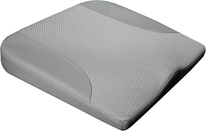 Allaboutsla Car Seat Cushion, Car Seat Cushions for Driving with Comfort Memory Foam - Sciatica & Back Pain Relief, Suitable for Car, Truck, Office Chair (Gray)