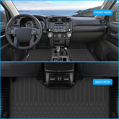 Nilight TPE Floor Mats for Ford F-150 F150 Lightning SuperCrew Cab Bucket Seats 2015 2016 2017 2018 2019 2020 2021 2022 2023 2024 2025 2026 All Weather Custom Fit Heavy Duty Floor Liners