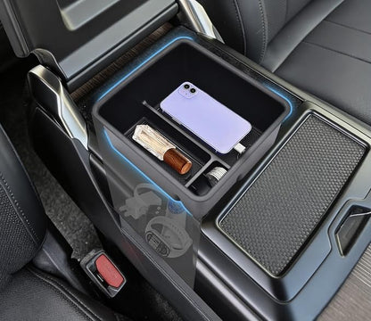 Center Console Organizer for Range Rover & Range Rover Sport 2023-2025 2026 Armrest Insert Tray Storage Box Interior Accessories (Without Refrigerator) | NOT Fit for Models with Refrigerator
