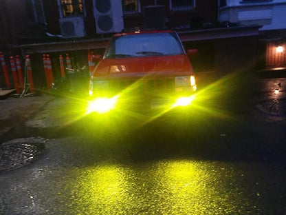 Willpower LED Light Bar 2Pcs 5 inch 72W Amber LED Work Light Flood Beam for Jeep Trucks Tractor 4X4 Boat Off Road Auto Fog Driving Lamp 12V 24V Waterproof IP67