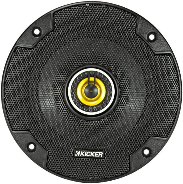 KICKER 46CSC54 CS-Series CSC5 5.25-Inch (130mm) Coaxial Speakers, 4-Ohm (Pair)