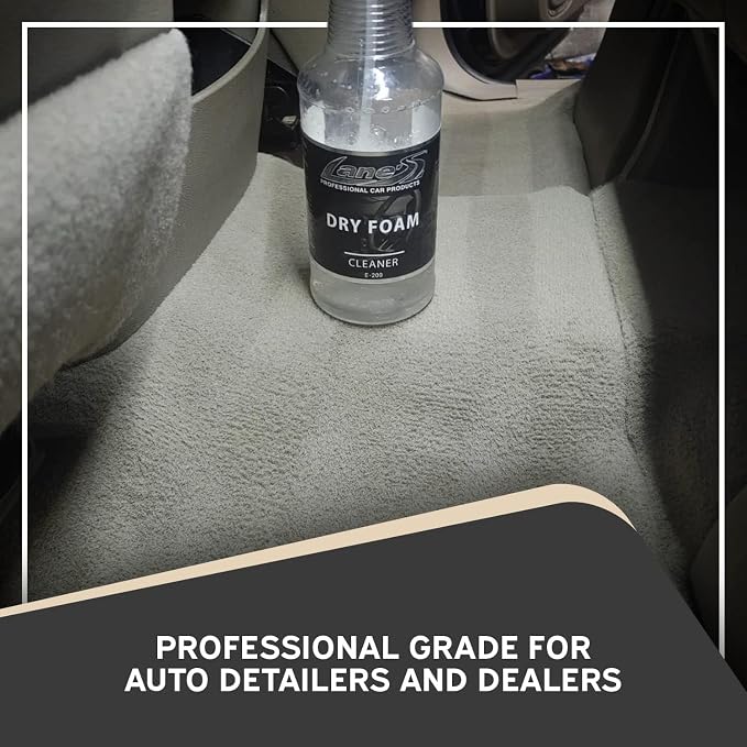 LANE'S Carpet Cleaner Spray- Carpet Cleaner Foam, Removes Odor, Fights Tough Dirt and Stains, Professional Grade Cleaning Spray E-209-16 ounces