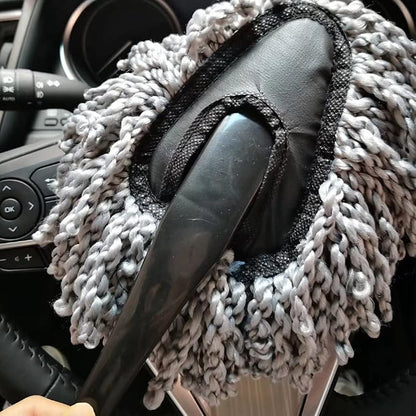 IPELY Super Soft Microfiber Car Dash Duster Brush for Car Cleaning Home Kitchen Computer Cleaning Brush Dusting Tool
