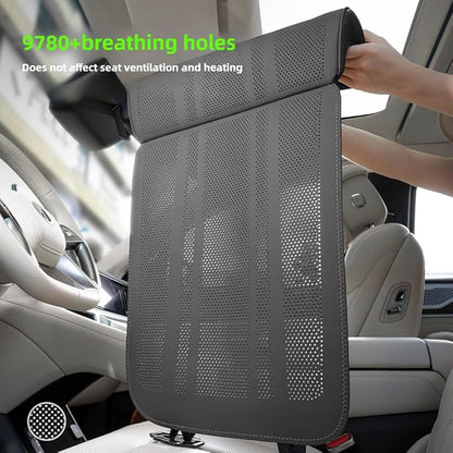Car Seat Leg Support Extension Cushion for Car Driver Seat Extender Pad Leg Support Seat Pillow For Auid Q5 BMW X5 Toyota RAV4 Ford F150 Hyundai Tucson Honda CRV etc Universal Seat Cushion (Black)