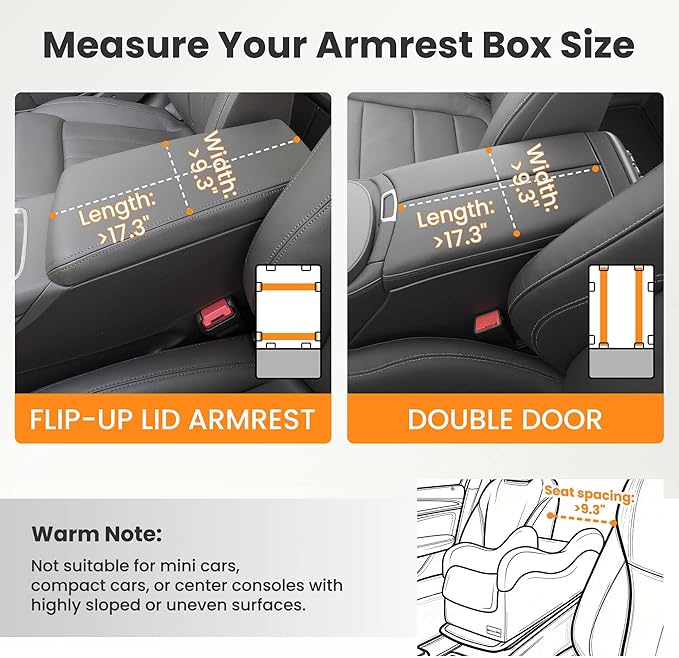 Portable Small Dog Seat for Car, Luxury Center Console Dog Car Seat Booster with Safety Tethers, Anti-Collapse Pet Travel Carseat for SUV, Truck (Black/Brown)
