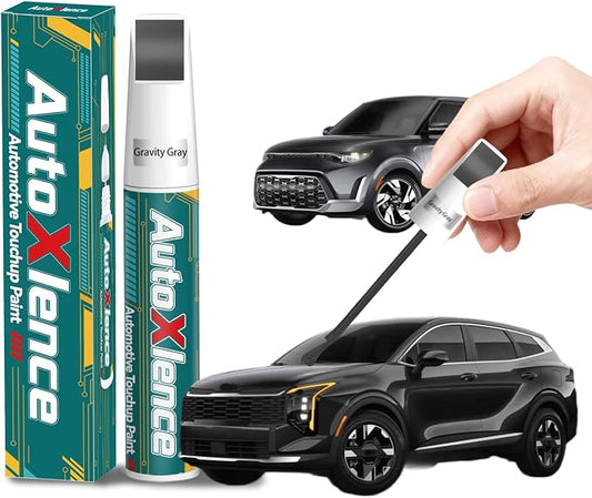 Gravity Gray(KDG/KDT) Touch Up Paint Compatible with Kia Car Paint Pen Scratch Repair Automotive Scratch Remover Fix Exact Color Match