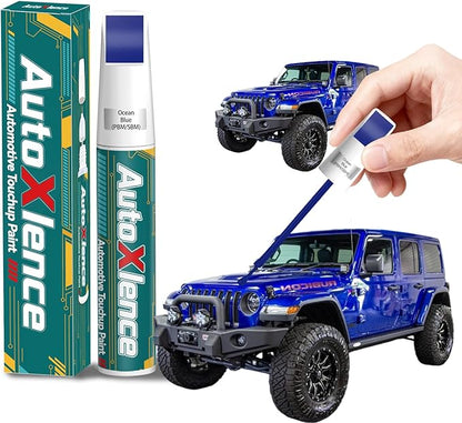 Ocean Blue(PBM/SBM) Touch Up Paint Compatible with Jeep Car Paint Pen Scratch Repair Automotive Scratch Remover Fix Exact Color Match