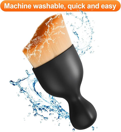 Car Detailing Brush, Soft Bristle Brush Suitable for Car Seats, Center Consoles, and Interior Air Vents, Car Interior Dust Sweeping Brush