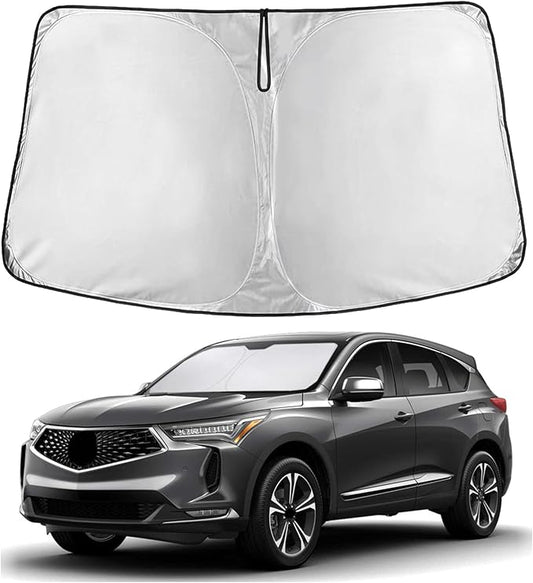 EcoNour Windshield Sunshade Compatible for Acura RDX 2019-2024 2025 2026, Sun Visor for Front Windshield & Window Sun Shade Cover, UV Heat Blocker & Protector, Car Accessories