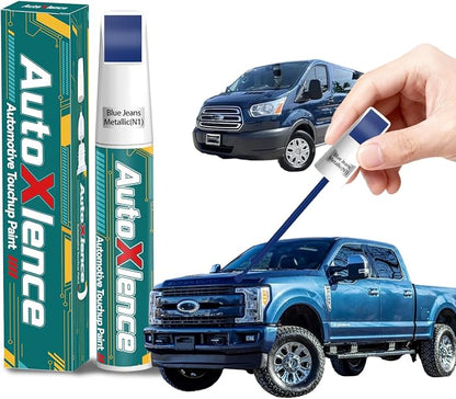 Blue Jeans Metallic(N1) Touch Up Paint Compatible with Ford Car Paint Pen Scratch Repair Automotive Scratch Remover Fix Exact Color Match