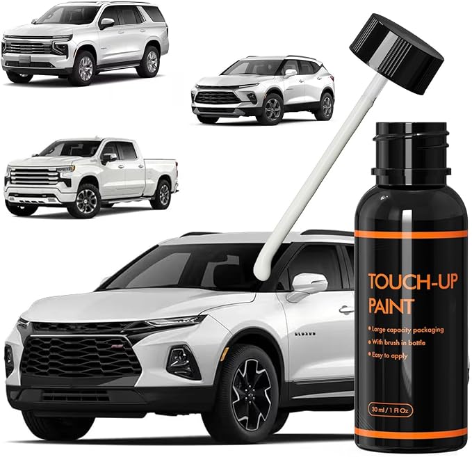 GP5/WA485B Iridescent Pearl Touch Up Paint for Chevy, DIY Car Paint Scratch Repair Kit, Automotive Paints, Quick & Easy Fix Scratch Repair Compatible with Chevrolet/Trax/Trailblazer