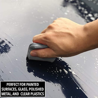 Magna Shine 200g Clay Bar, Dark Gray Medium Duty Material, Cleans Paint with Ease