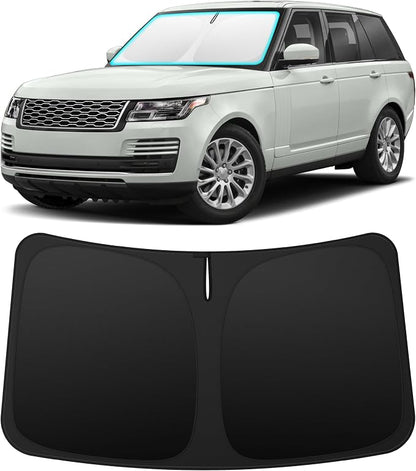 INSAUTO Custom Fit Windshield Sun Shade Accessories for Land Rover Range Rover 2013-2021, Foldable Front Window Sunshade, UV & Heat Reflector, Keeps Interior Cool, Includes Storage Bag