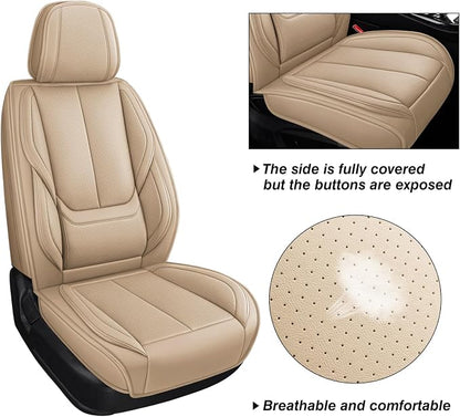 MINGBRON Seat Covers, Car Seat Covers Front Seats, Car Seat Cover, Car Seat Protector Waterproof,Seat Covers Carseat Cover Universal Fit for Most Cars