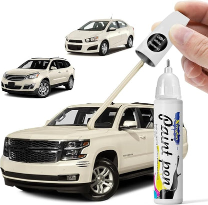 GBN/WA800J White Diamond Touch Up Paint Compatible with Chevrolet, DIY Car Paint Scratch Repair, Automotive Paints, Quick & Easy Fix Scratch Repair for Chevy Silverado/Equinox/Malibu/Tahoe