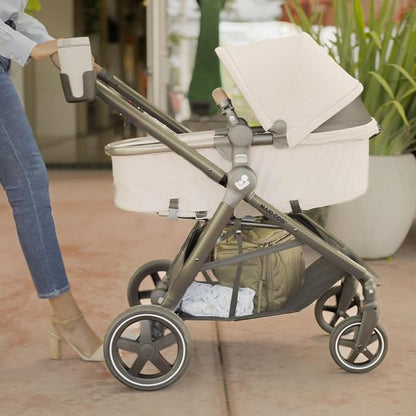 Maxi-Cosi Zelia 2 Luxe 5-in-1 Modular Travel System, New Hope Grey