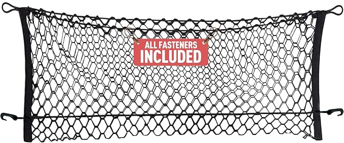 Envelope Style Automotive Elastic Trunk Mesh Cargo Net for Subaru Forester (SK) 2019-2026 - Premium Trunk Organizer and Storage - Luggage Net for SUV - Best Car Organizer for Subaru Forester