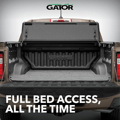 Gator FX Hard Quad-Fold Truck Bed Tonneau Cover | 8828330 | Fits 2017 - 2025 Ford Super Duty 6' 10" Bed (81.9")