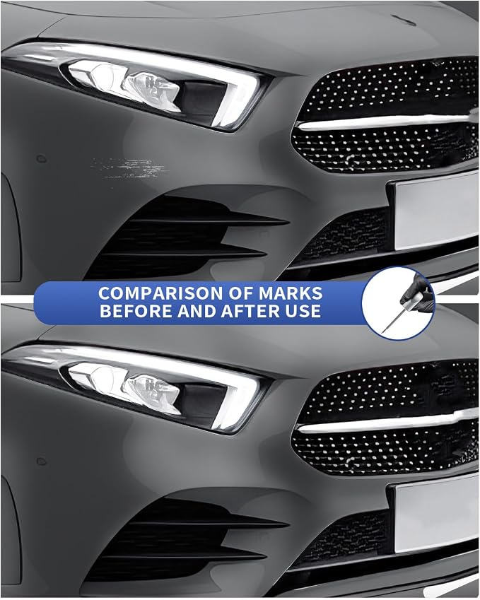 744/9744 Brilliant Silver Metallic Touch Up Paint Compatible with Mercedes-Benz Exact Match–Chips and Nicks Touch Up