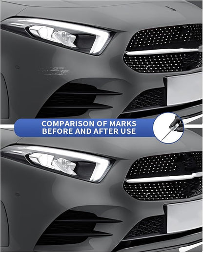 744/9744 Brilliant Silver Metallic Touch Up Paint Compatible with Mercedes-Benz Exact Match–Chips and Nicks Touch Up