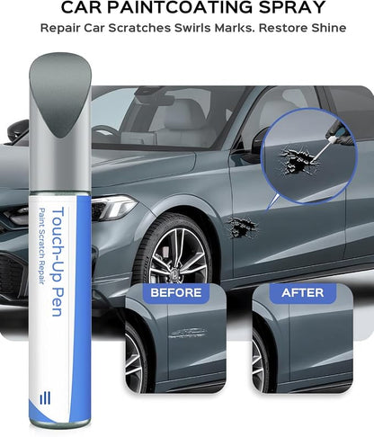 NH-877P Sonic Gray Pearl Touch Up Paint Compatible with Honda Exact Match Chips and Nicks Touch Up