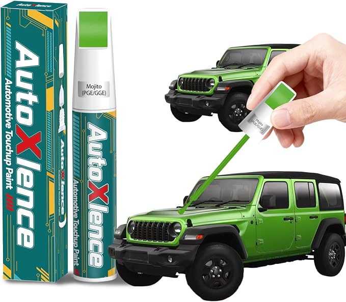 Mojito(PGE/GGE) Touch Up Paint Compatible with Jeep Car Paint Pen Scratch Repair Automotive Scratch Remover Fix Exact Color Match
