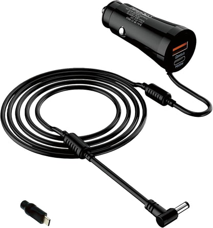 12V Power Cord Adapter Compatible with Apple carplay Android auto Screen, Cord Cable for car car Play Screen(9.8FT)