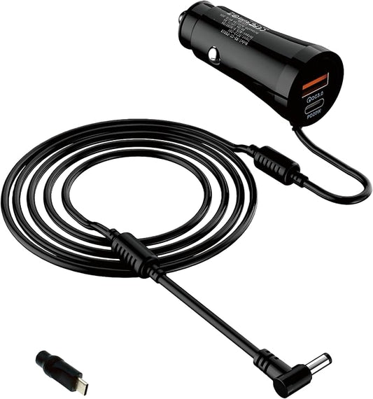12V Power Cord Adapter Compatible with Apple carplay Android auto Screen, Cord Cable for car car Play Screen(9.8FT)
