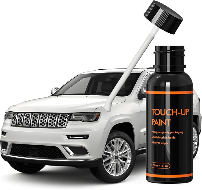 PWD/JWD Ivory Touch Up Paint for Jeep, DIY Car Paint Scratch Repair Kit, Automotive Paints, Quick & Easy Fix Scratch Repair for Grand Cherokee