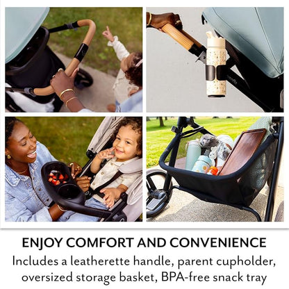 Pivot NXT Travel System with Litemax NXT Infant Car Seat Pacific Green