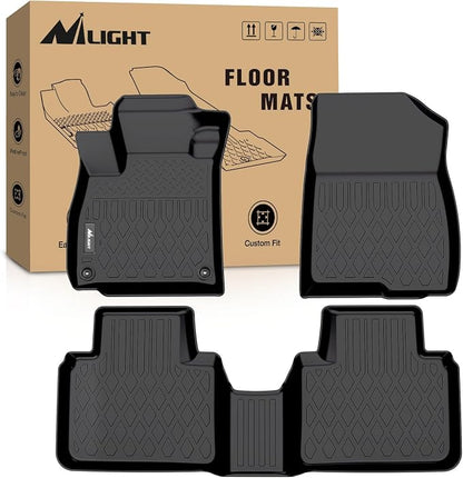 Nilight TPE Floor Mats for Honda Accord 2018 2019 2020 2021 2022,All Weather Custom Fit Heavy Duty Floor Liners