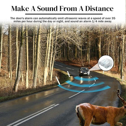 4PCS Deer Whistles for Car, Automotive Deer Warning Whistle Devices, Avoid Collisions Deer Warning Devices with Adhesive Tapes, Universal Animal Alert Accessories Fit Cars Trucks Motorcycles