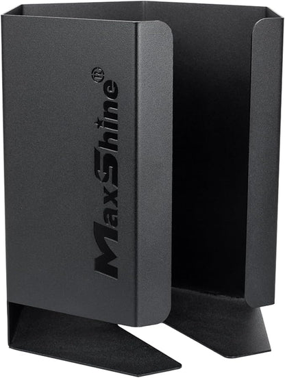 Maxshine 5" Universal Foam Pads Holder (Mini) – Wall-Mounted Organizer for 6+ Polishing Pads – Compact, Durable & Anti-Corrosive – Space-Saving Design for Garage & Mobile Car Detailing