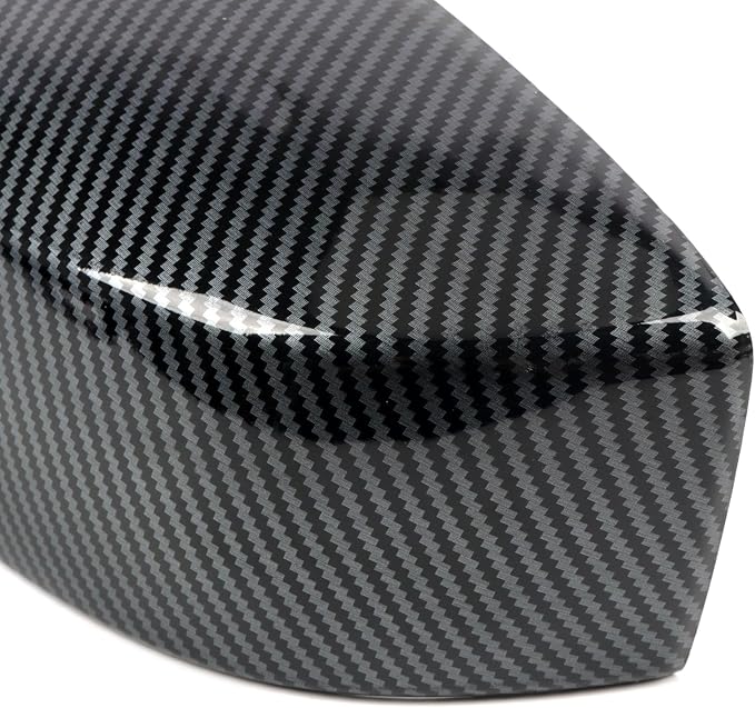 HIGH FLYING Car Exterior Rear View Side Mirror Cap Cover ABS for Subaru WRX STI 2015-2021 (without Turn Signal Lights)