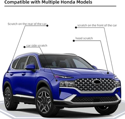 Still Night Pearl(B-575P) Car Paint Touch Up Pen Compatible with Honda,2-In-1 Color Accurate Touch Up Car Scratch Repair Paint Match Honda Series Automotive Scratch Remover for Nicks & Chips Repair
