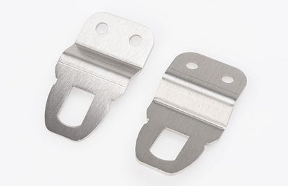 Q'Straint Q-3009 Walker & Stroller Securement Kit | Universal Bolt-On Wall Mount System for NEMT, Paratransit & School Buses | Auto-Locking Retractors & Hardware Included