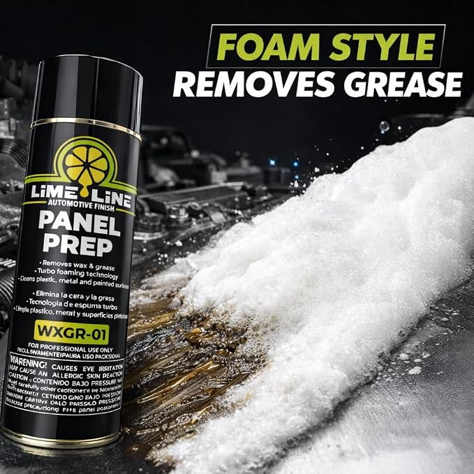 LiME LiNE Wax and Grease Remover: Automotive Pre Prep Aerosol (3)