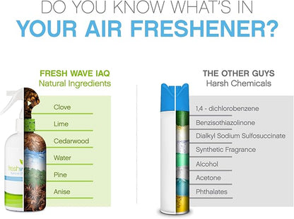 Fresh Wave IAQ Commercial Odor Eliminating Air & Surface Spray with Trigger, 32 Fl. Oz. | Safer Odor Relief | Natural Plant-Based Odor Eliminator | Odor Absorber for Home or Commercial Areas