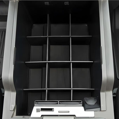 Vehicle OCD - Center Console Organizer for Ford F250 / F350 SuperDuty (2011-2016) (Full Console w/Bucket Seats ONLY) - Made in USA - SLX120