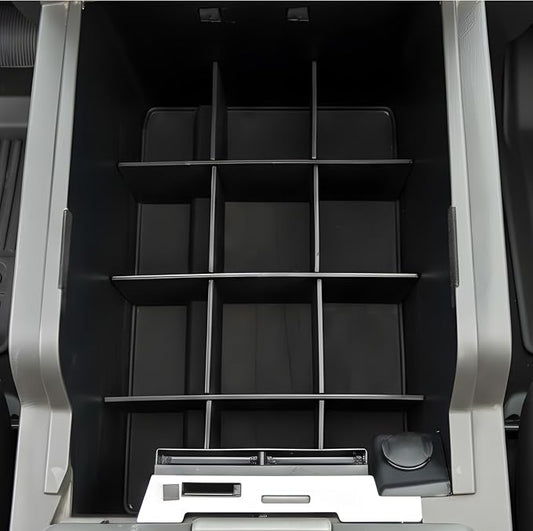 Vehicle OCD - Center Console Organizer for Ford F250 / F350 SuperDuty (2011-2016) (Full Console w/Bucket Seats ONLY) - Made in USA - SLX120