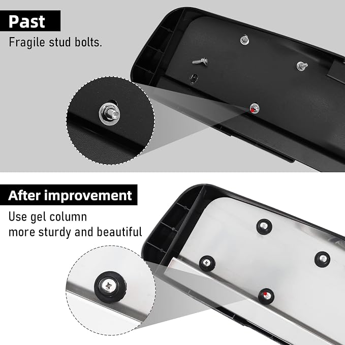 COMNOVA 6 Inch Running Boards Compatible with 2004-2014 Ford F150 Crew Cab(4 Full-Size Doors). F150 Running Boards Crew Cab, Side Step Step Bars Step Nerf Bar.